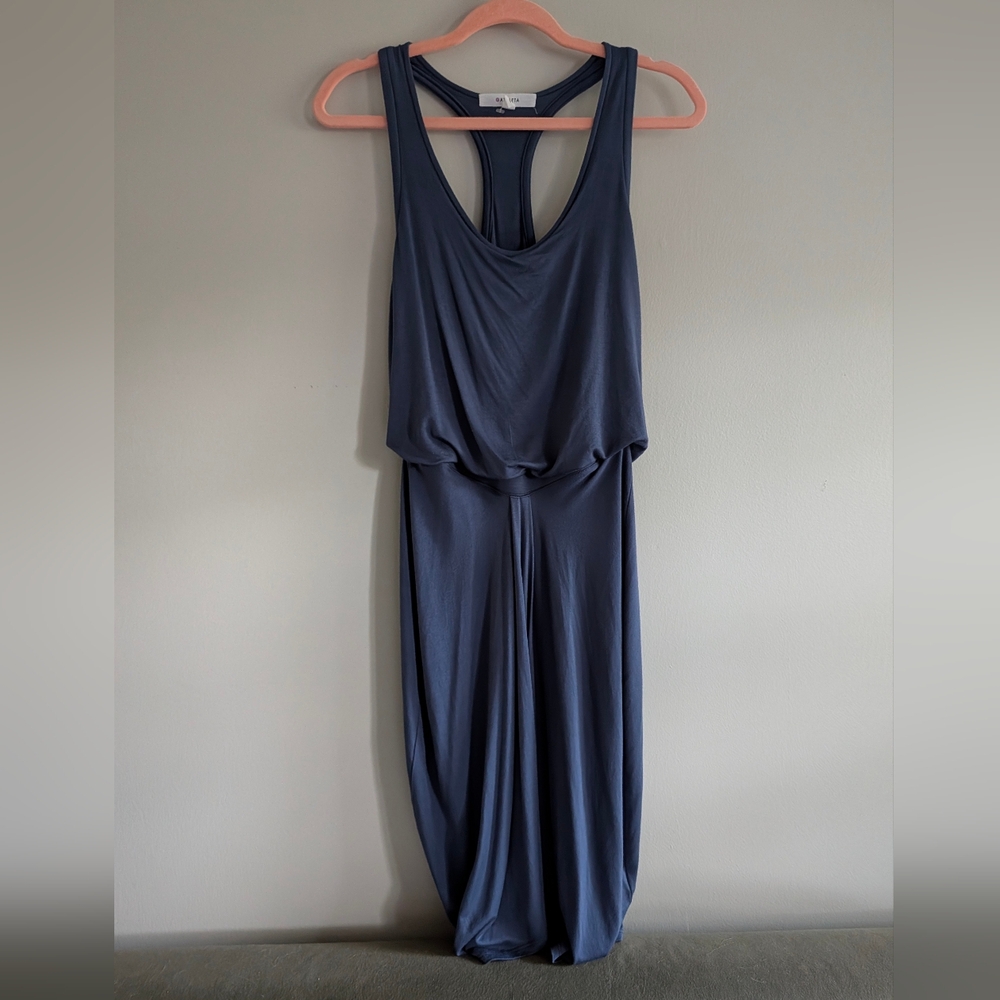 Athleta Deep Blue Maxi Dress